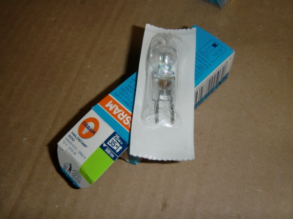 64429 ECO HALOSTAR ECO 25W 12V Gy6,35 NV-Stiftlampe QT12